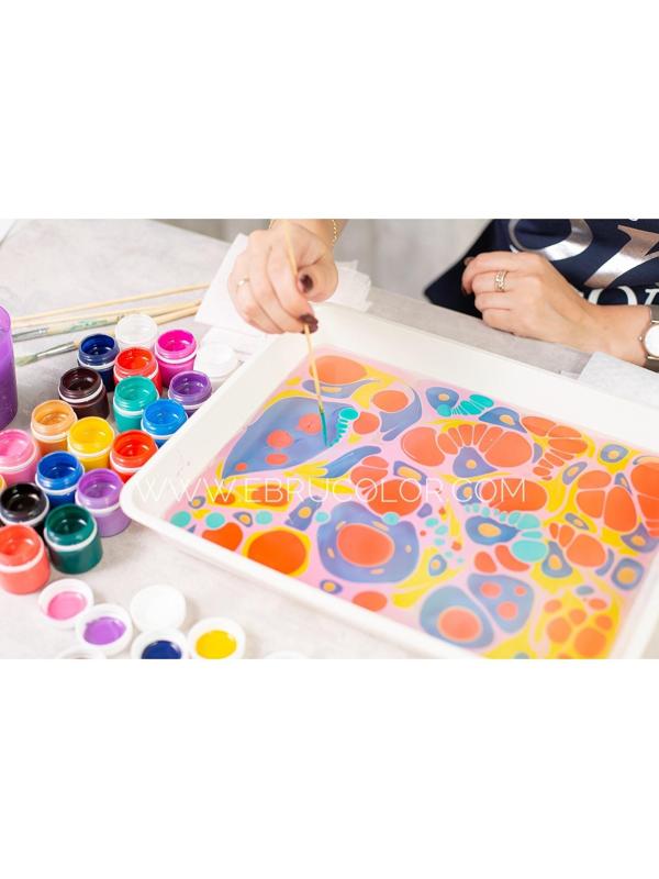 Набор Эбру Знакомство, 7 цветов, 20 мл