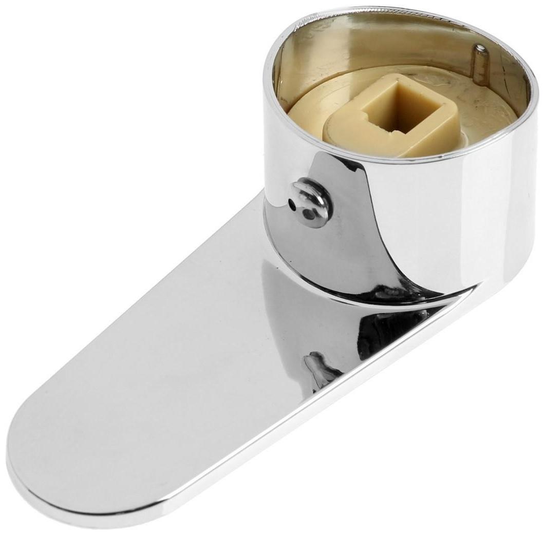 Ручка для смесителя, под картридж 35 мм, пластик, тип 1, хром