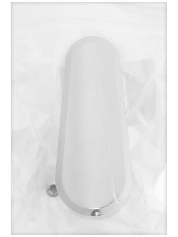 Ручка для смесителя, под картридж 35 мм, пластик, тип 1, хром