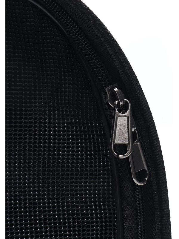 Сумка-переноска для животных с иллюминатором, 40 х26 х26, коричневая