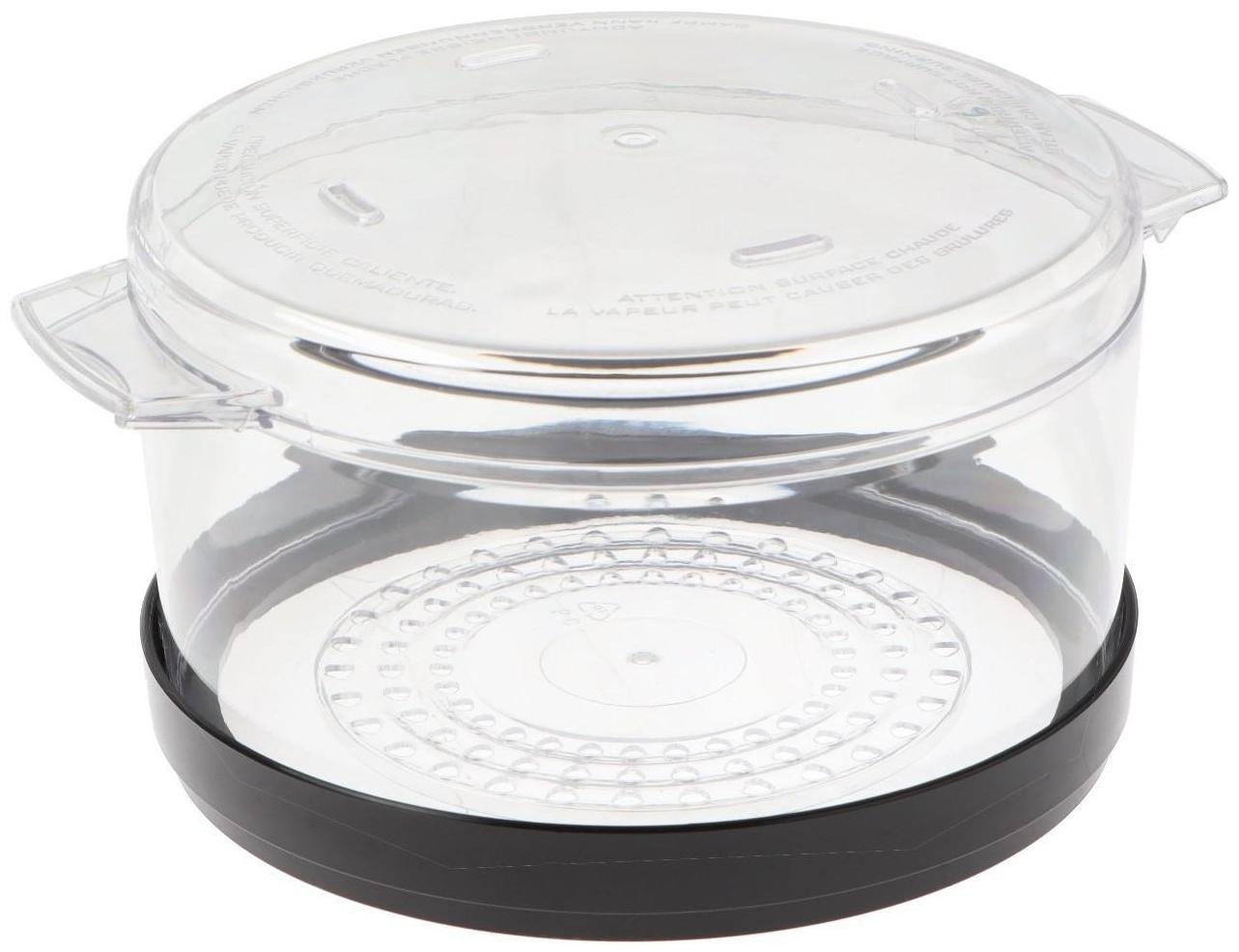 Пароварка Endever Vita-173, электрическая, 800 Вт, 6 л, 3 яруса, чёрно-серебристая