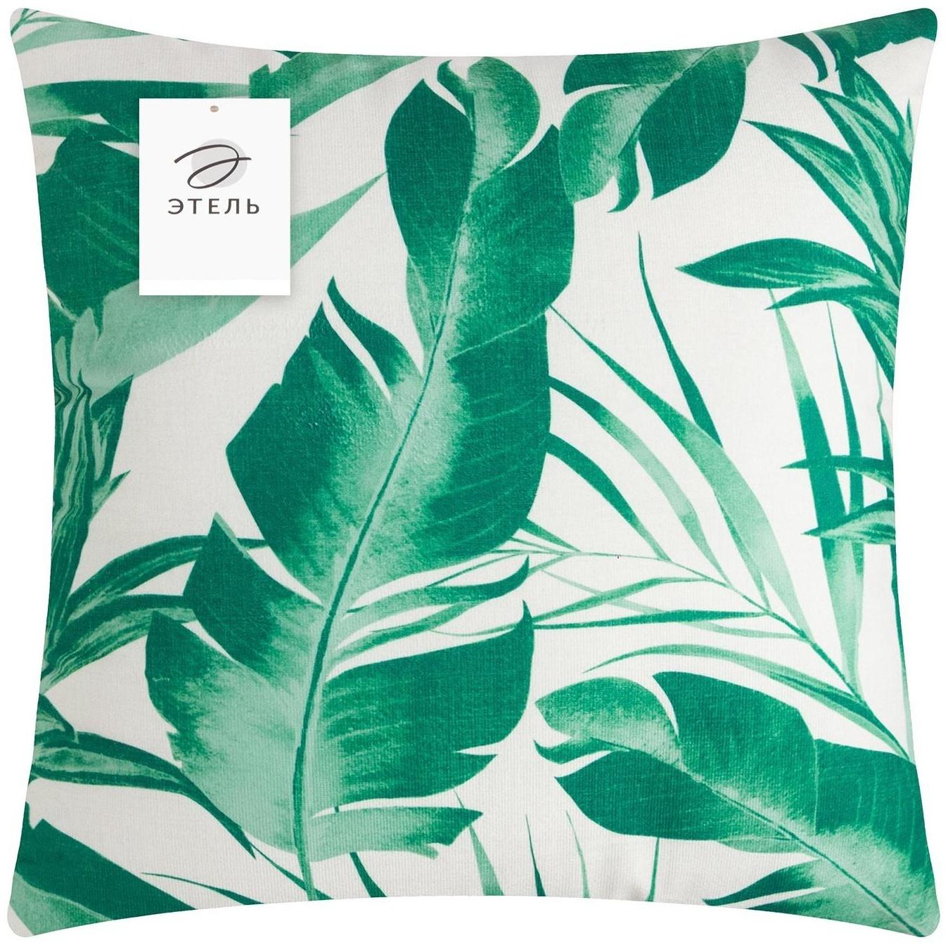 Подушка Этель Tropics, 40х40 см, 100 п/э, велюр