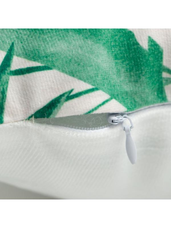 Подушка Этель Tropics, 40х40 см, 100 п/э, велюр