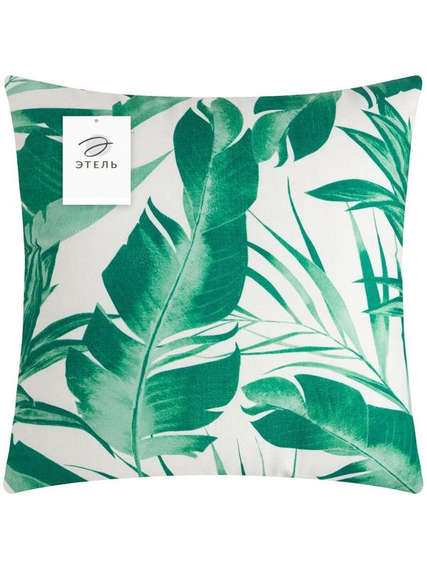 Подушка Этель Tropics, 40х40 см, 100 п/э, велюр