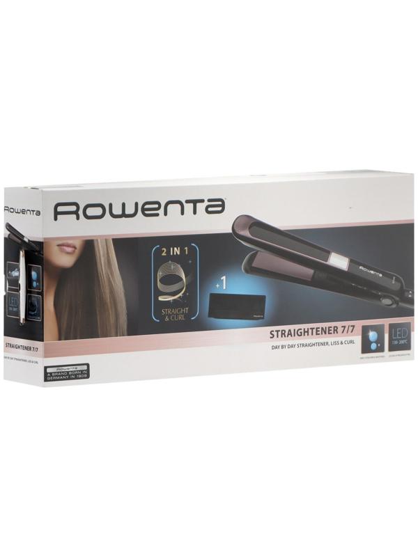 Выпрямитель Rowenta SF7461F0, керамика, 130-200°С, ионизация, шнур 1.8 м