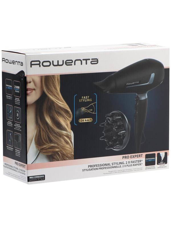 Фен Rowenta CV8820F0, AC мотор, 2100 Вт, 3 температуры, 2 скорости, хол. воздух, шнур 1.8 м