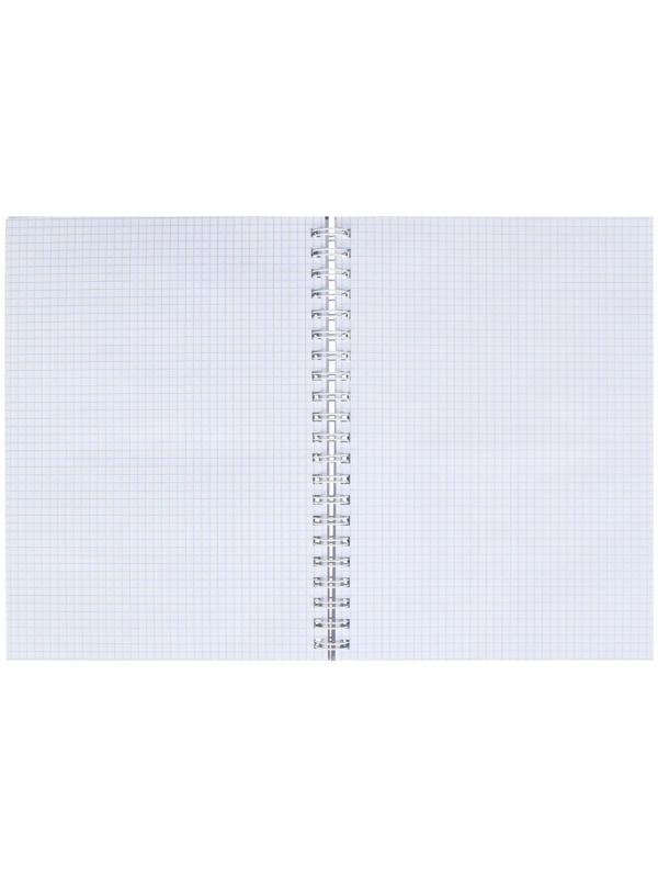 Тетрадь А4, 160 листов в клетку на гребне 