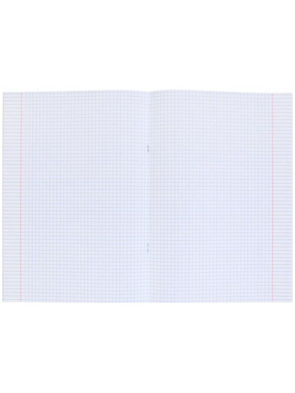 Тетрадь А4, 48 листов в клетку Work space, обложка мелованный картон, глянцевая ламинация, блок офсет / Микс 1 шт.
