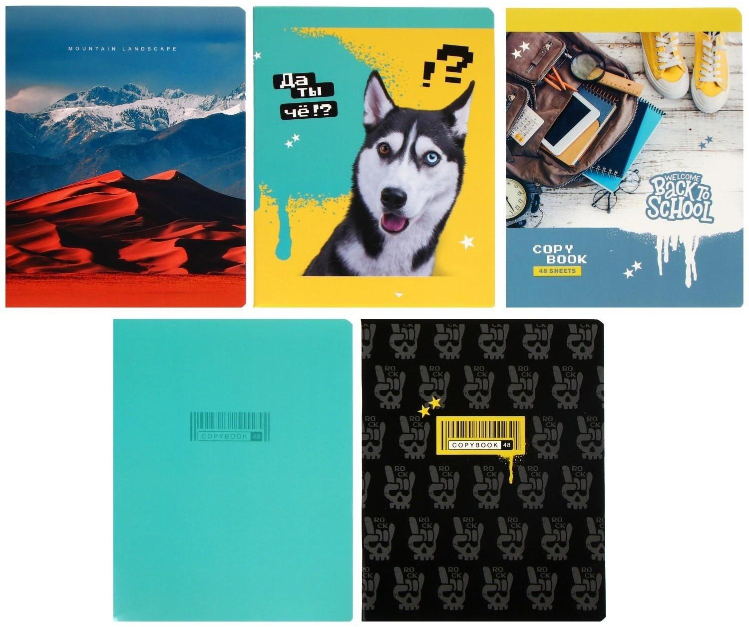 Тетрадь 48 листов в клетку 