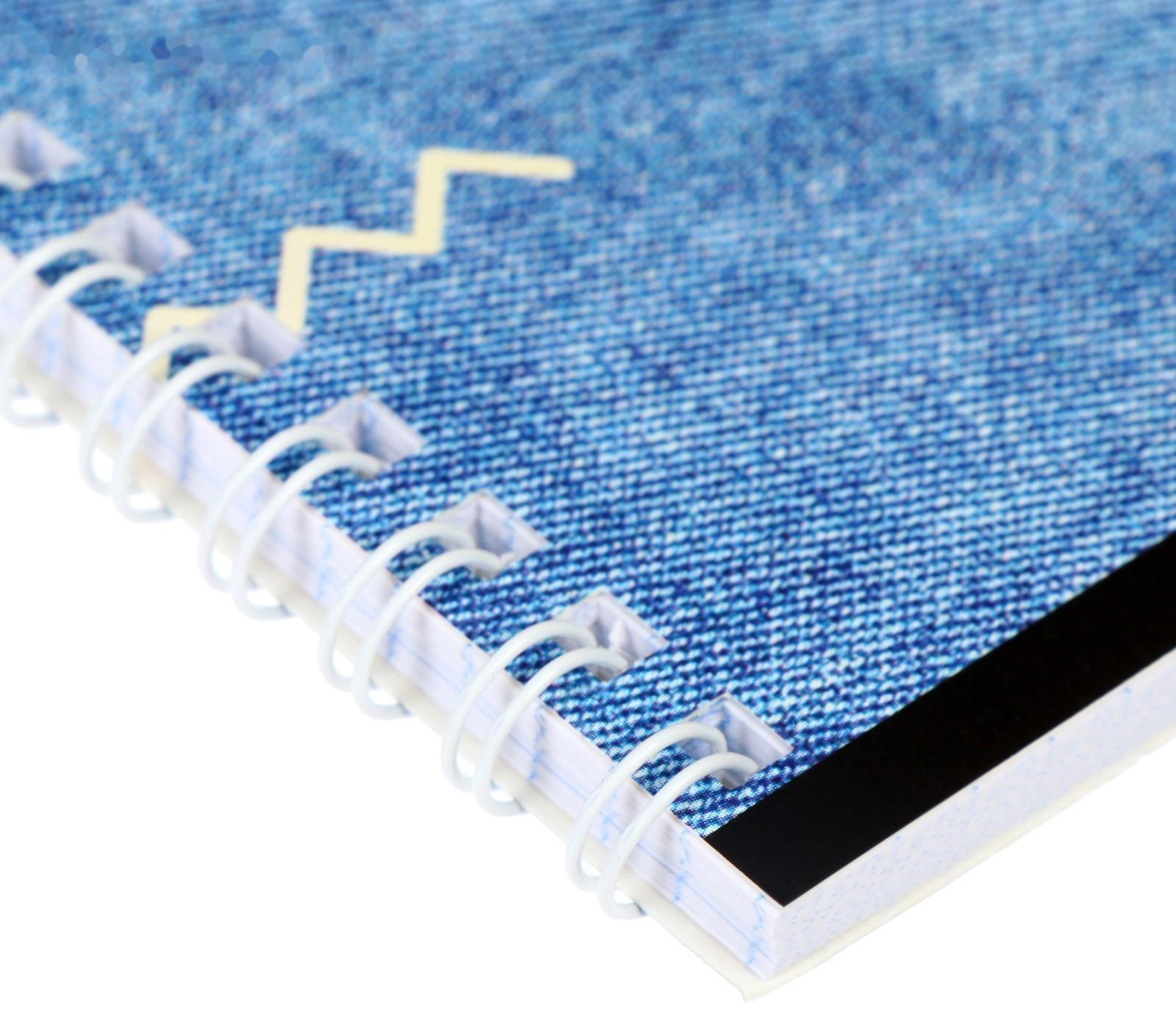 Тетрадь 48 листов в клетку на гребне Like a pro, обложка мелованный картон, выборочный лак, блок офсет / Микс 1 шт.