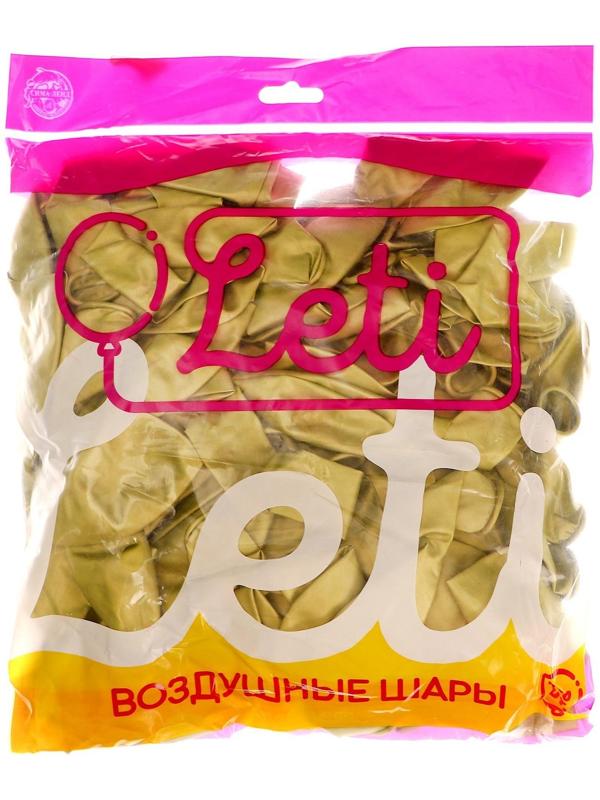 Шар латексный 12“, хром, набор 100шт, цвет фруктовый зеленый