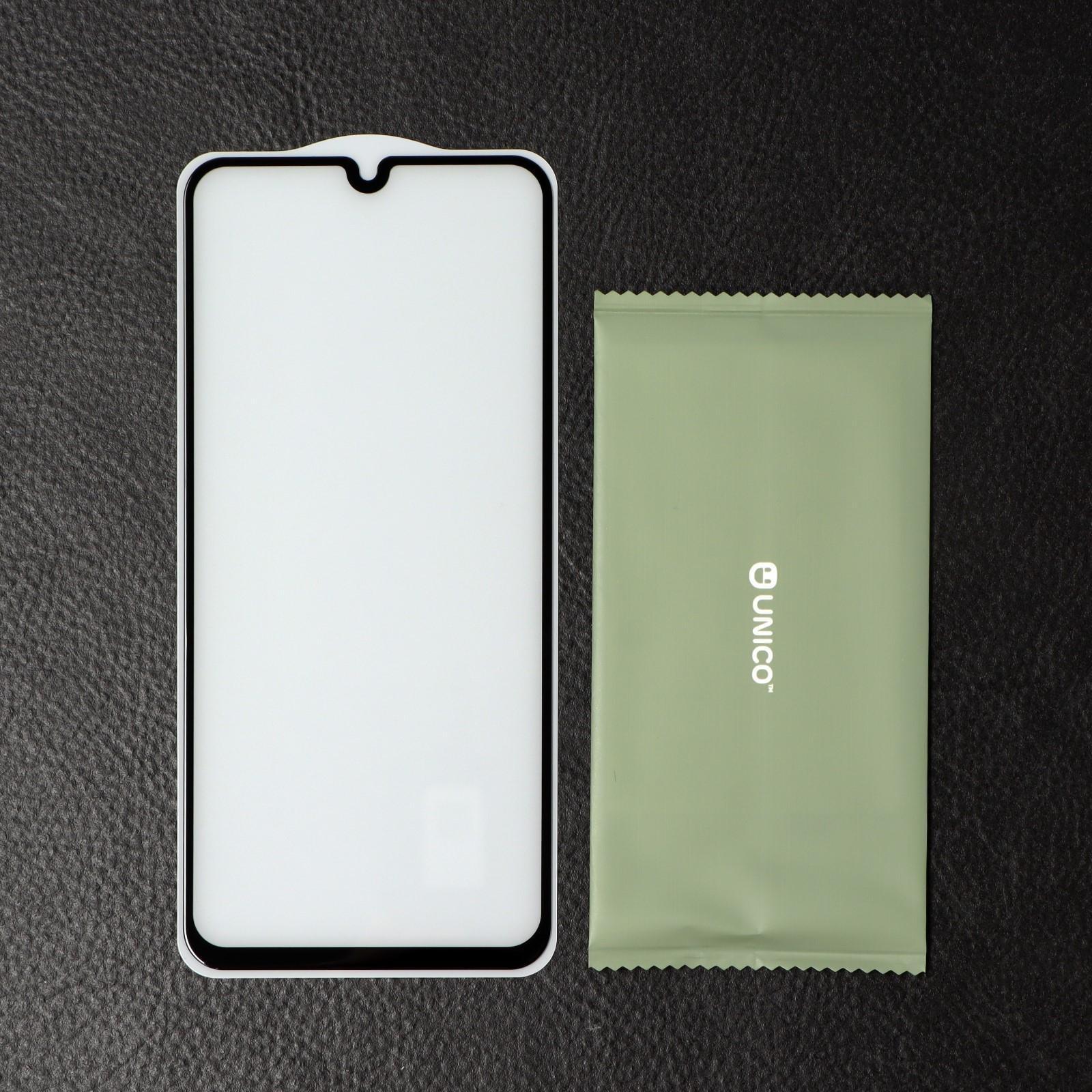 Защитное стекло Krutoff для Xiaomi Redmi A1/A1+, полный клей, черное