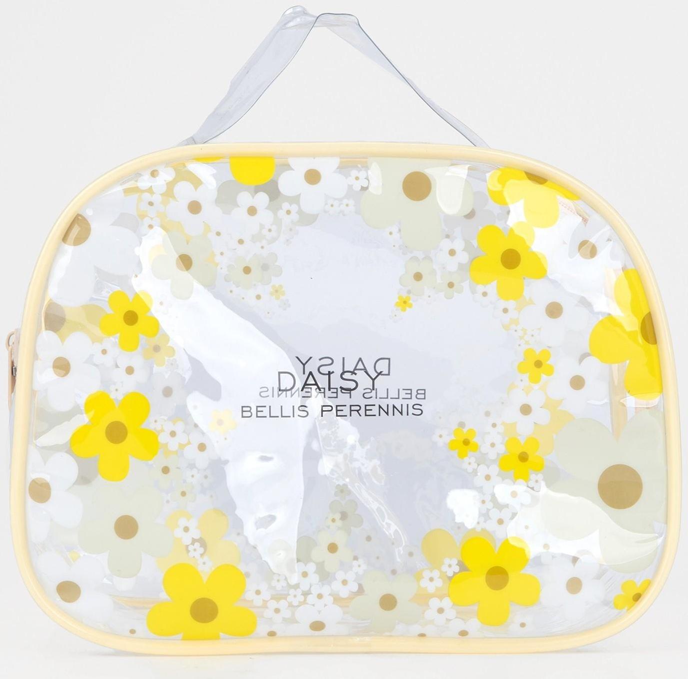 Косметичка на молнии, цвет жёлтый