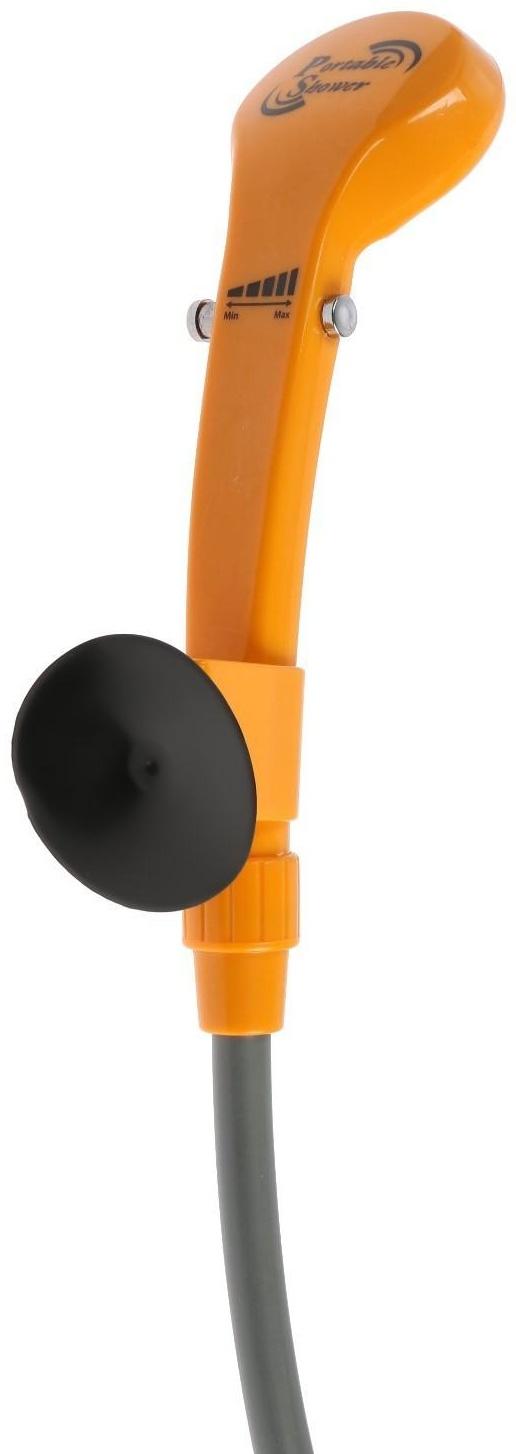 Автомобильный походный душ ZEIN: лейка, шланг, шнур для машины, помпа, крючок, держатель