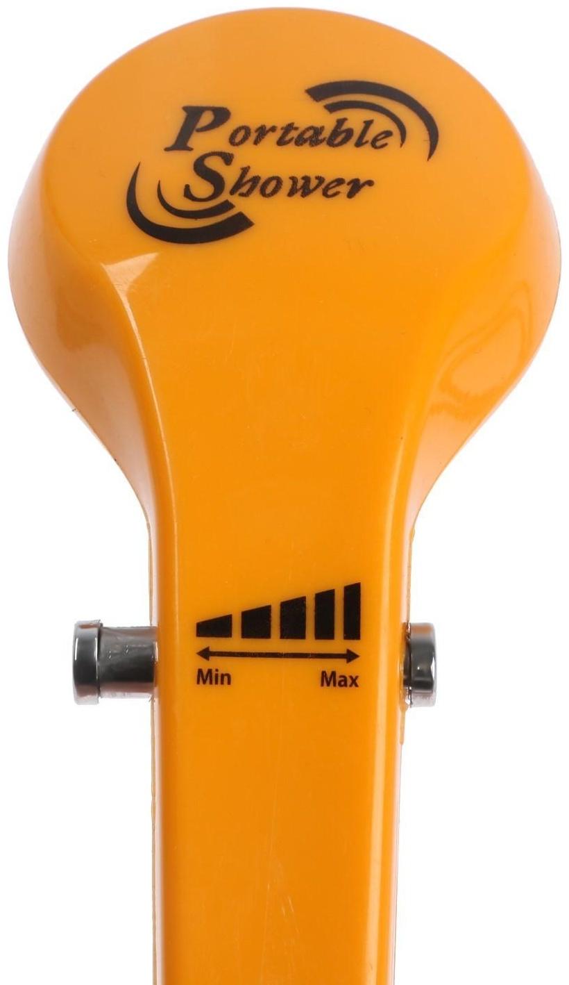 Автомобильный походный душ ZEIN: лейка, шланг, шнур для машины, помпа, крючок, держатель