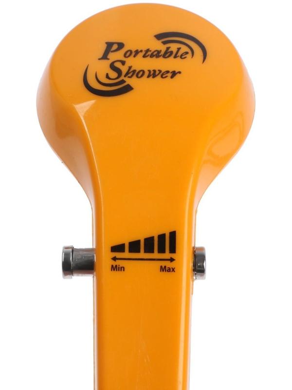 Автомобильный походный душ ZEIN: лейка, шланг, шнур для машины, помпа, крючок, держатель