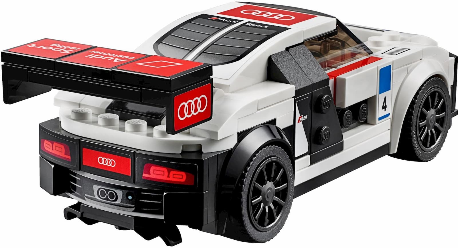 Конструктор JiSi Bricks «Audi R8 LMS ultra» 78114 (Speed Champions 75873) / 183 детали