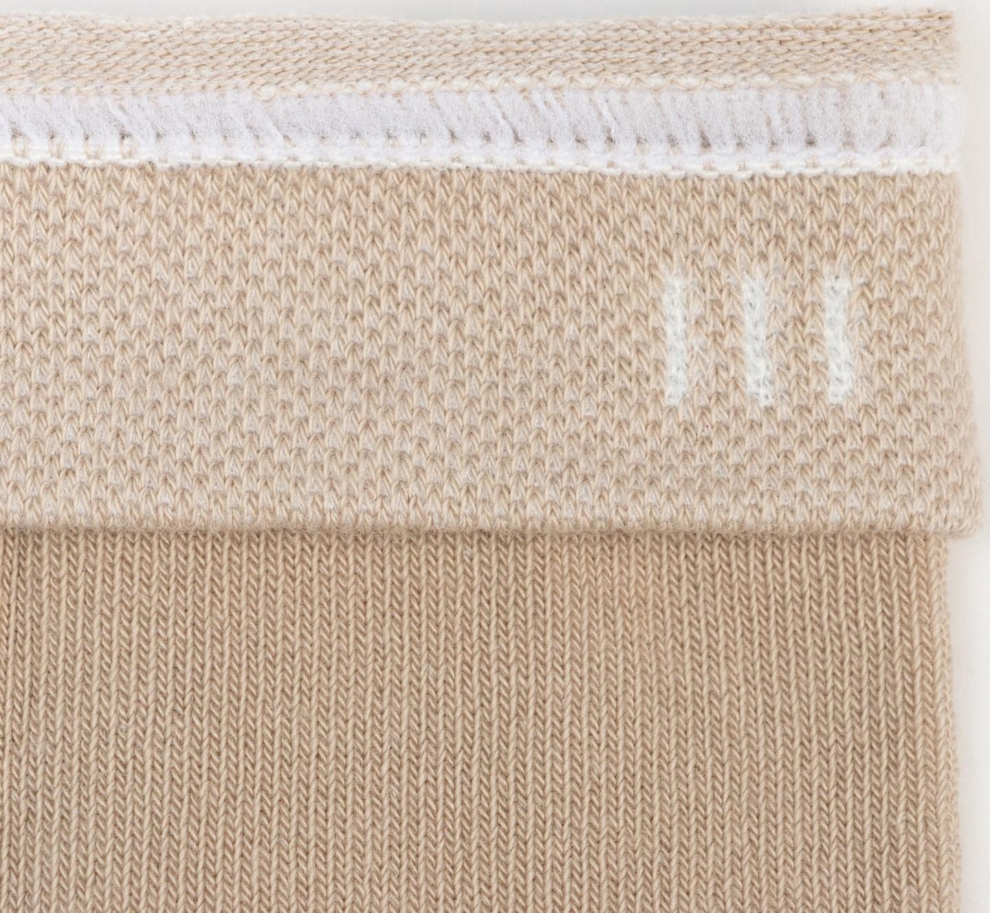 Колготки детские «Горошек», цвет бежевый, рост 104-110