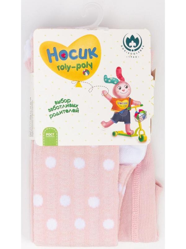 Колготки детские, цвет розовый, рост 98-104