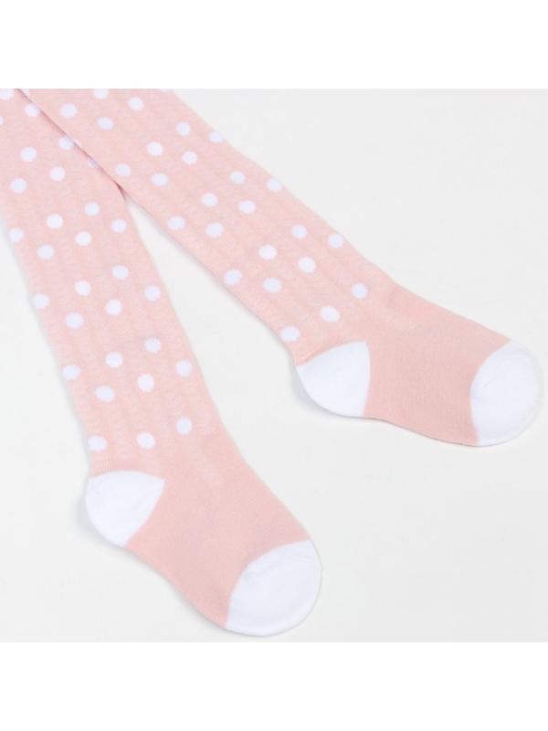 Колготки детские, цвет розовый, рост 98-104