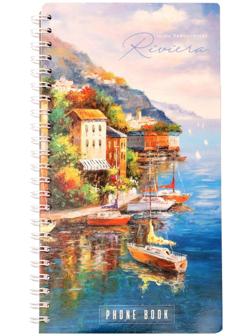 Телефонная книга А5, 80л, на гребне OfficeSpace 