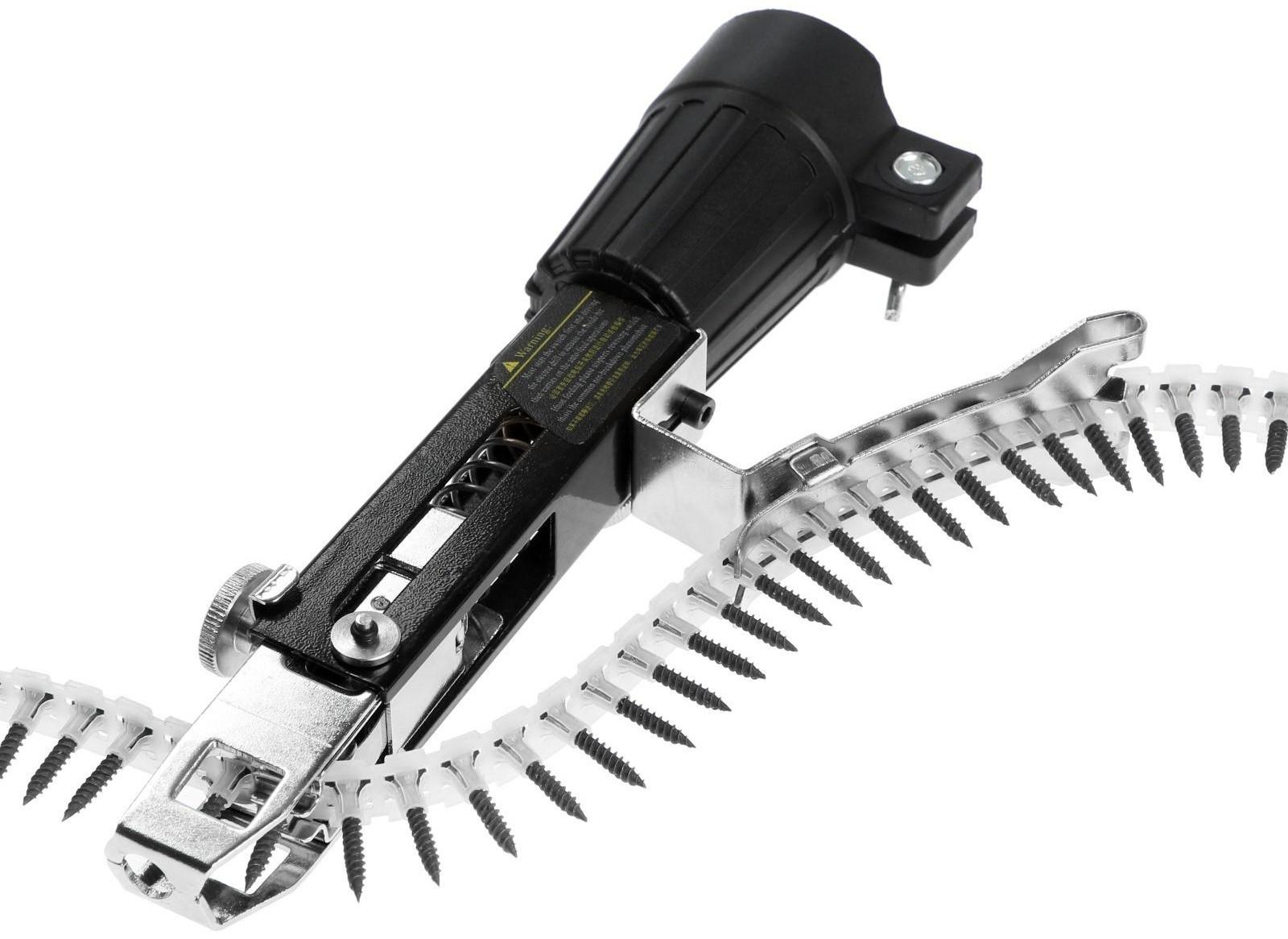 Насадка на шуруповерт ТУНДРА, для завинчивания саморезов, длина 235 мм