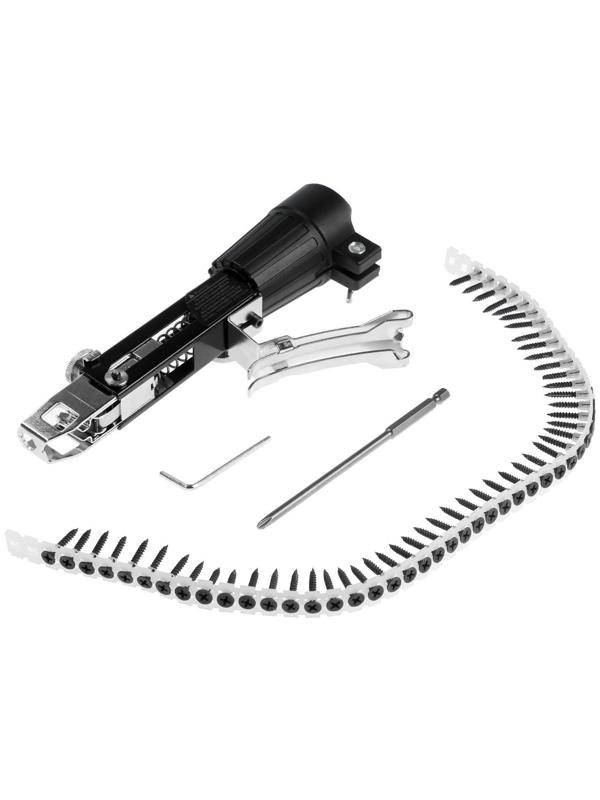 Насадка на шуруповерт ТУНДРА, для завинчивания саморезов, длина 235 мм