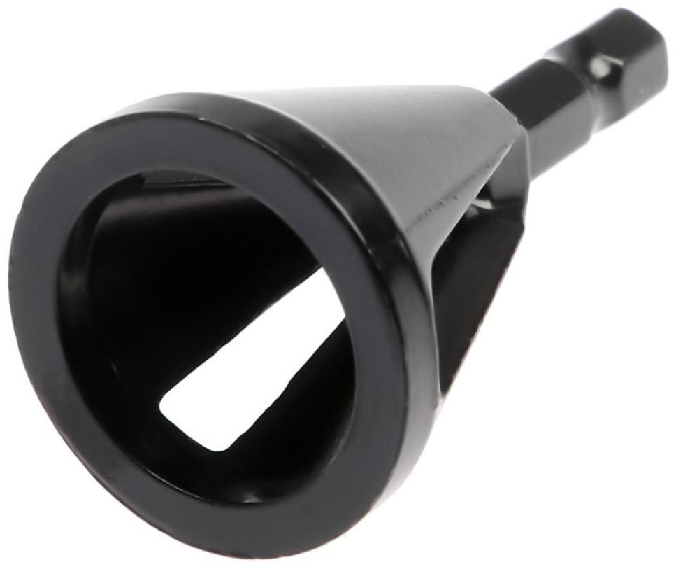 Насадка для шуруповерта ТУНДРА, d=4-19 мм, для снятия фаски на болтах, шпильках, трубах