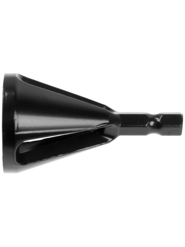 Насадка для шуруповерта ТУНДРА, d=4-19 мм, для снятия фаски на болтах, шпильках, трубах