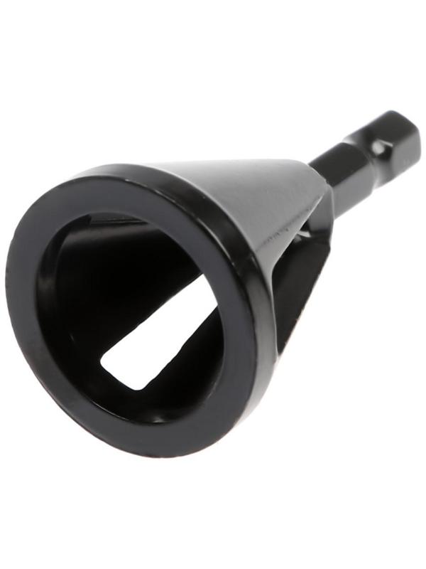 Насадка для шуруповерта ТУНДРА, d=4-19 мм, для снятия фаски на болтах, шпильках, трубах