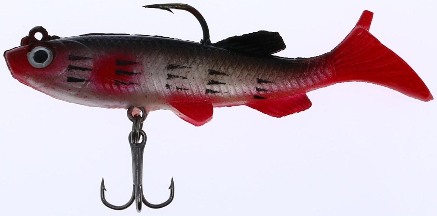 Силиконовая приманка воблер «Настоящему рыболову», 14 гр, 8,5 х 4,5 см