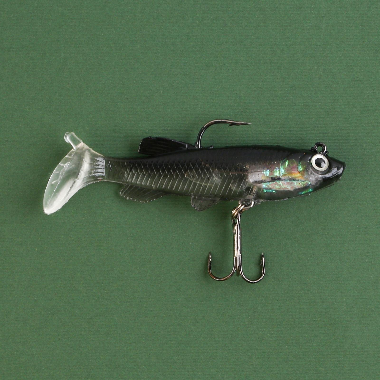 Силиконовая приманка воблер «Самый главный в мире рыбак», 14 гр, 8,5 х 4,5 см