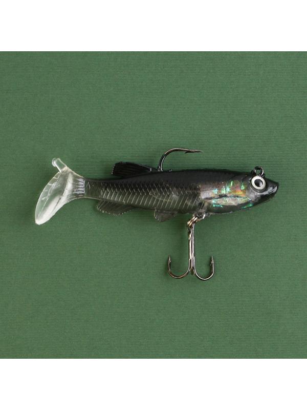 Силиконовая приманка воблер «Самый главный в мире рыбак», 14 гр, 8,5 х 4,5 см