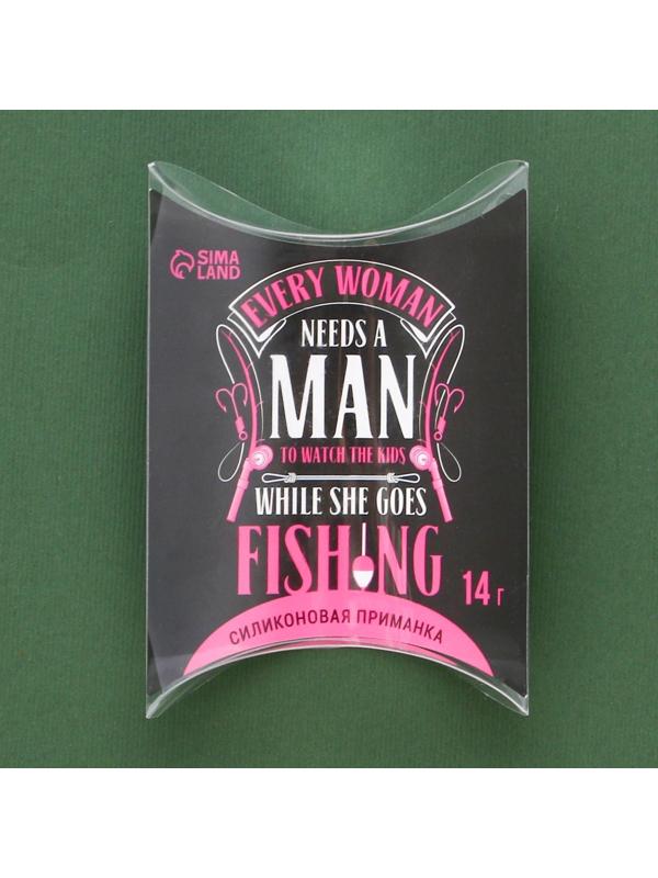 Силиконовая приманка «Fishing club», 14 гр, 8,5 х 4,5 см