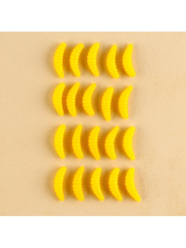 Силиконовая приманка «Душа поёт, когда клюёт» 20 шт, 0,38 гр, 2,4 см