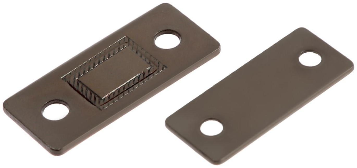 Магнитная защелка ТУНДРА, цвет медь