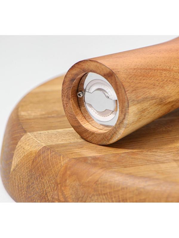 Мельница для специй Magistro Wooden, 5×16,5 см, керамический механизм