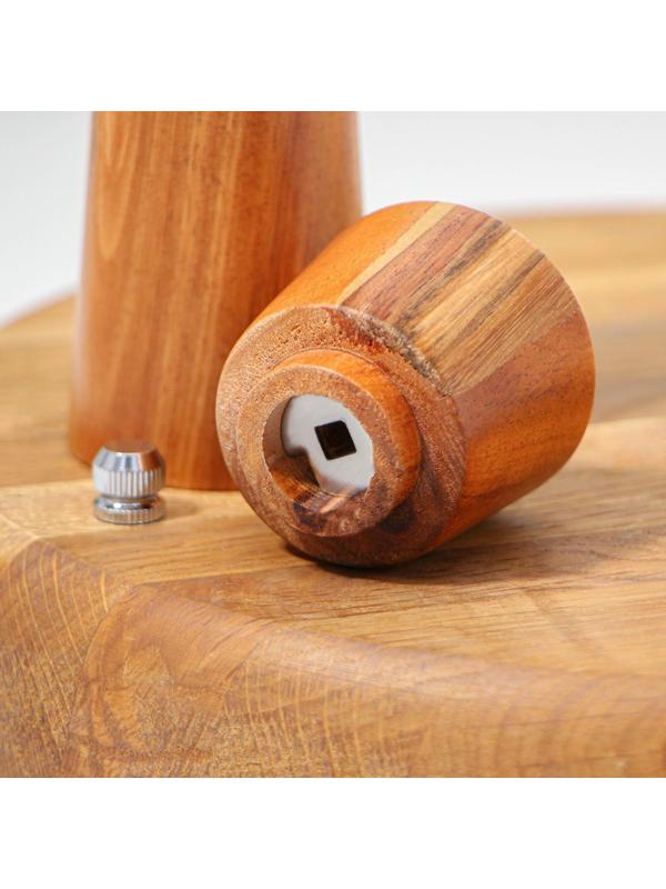 Мельница для специй Magistro Wooden, 5×16,5 см, керамический механизм