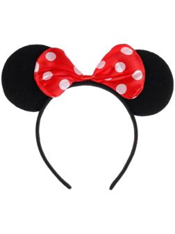 Карнавальный ободок «Ушки» с бантиком