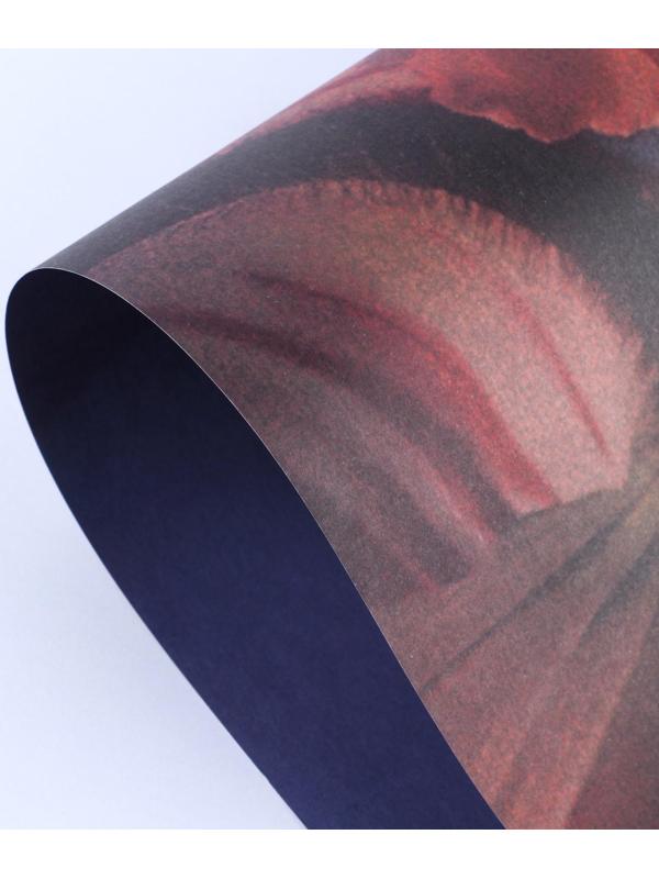 Бумага влагостойкая двухсторонняя, «Цветы»,  38 × 50 см