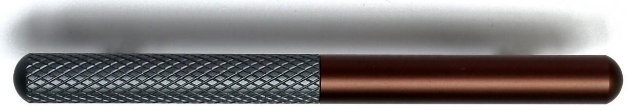 Ручка-рейлинг CAPPIO, м/о 96 мм, цвет серый/коричневый