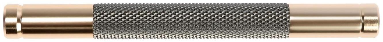 Ручка-рейлинг CAPPIO, м/о 96 мм, цвет золото/серый