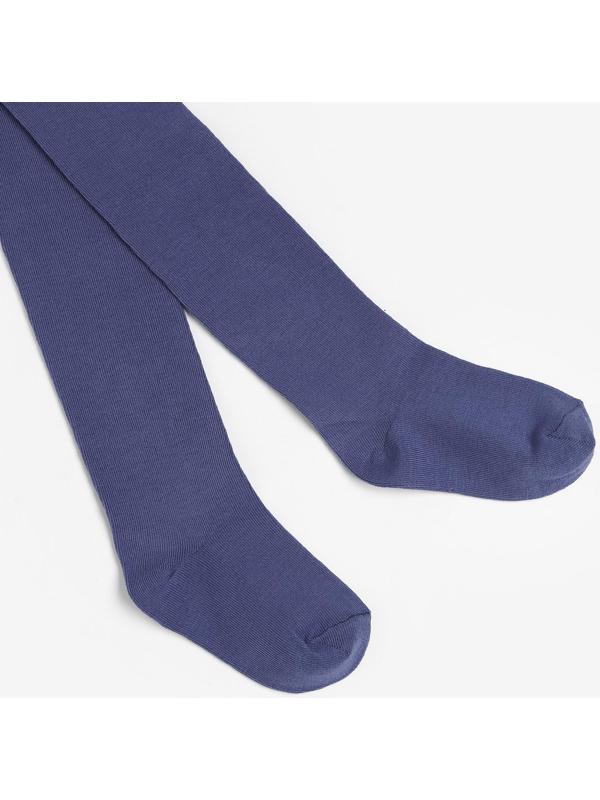 Колготки детские, цвет джинс, рост 128-134 см