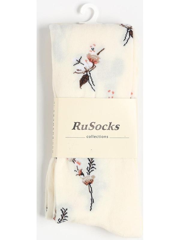 Колготки детские, цвет кремовый, рост 80-86