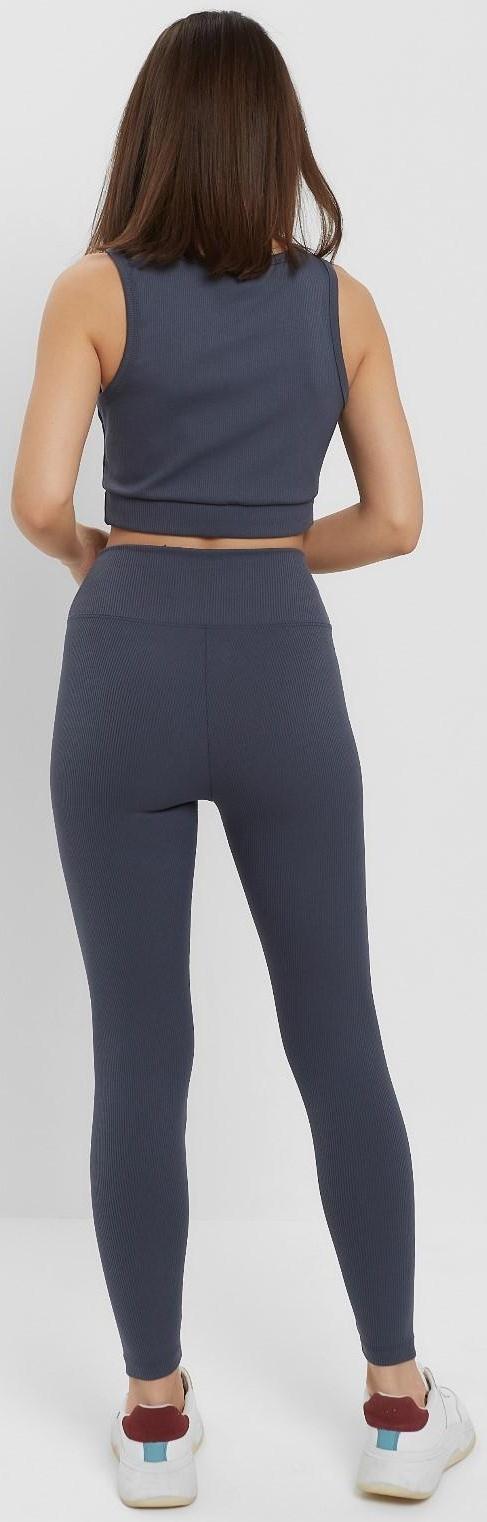 Леггинсы спортивные женские MINAKU цвет графит, размер 40