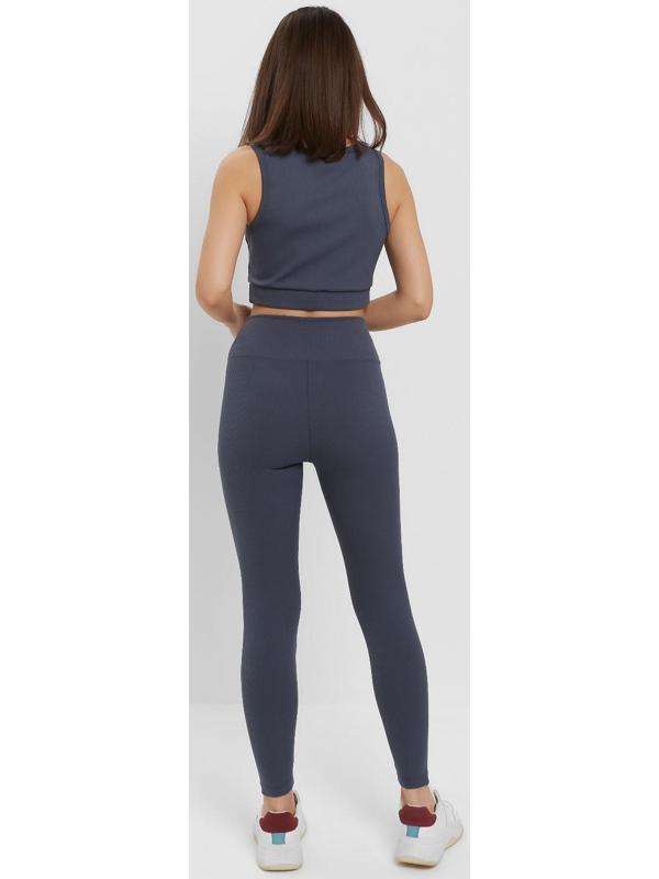 Леггинсы спортивные женские MINAKU цвет графит, размер 40