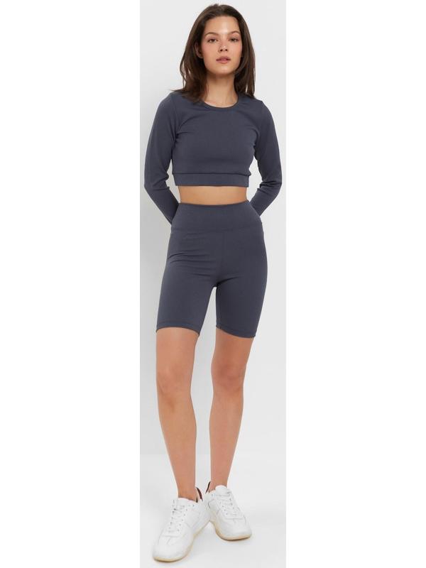 Велосипедки спортивные женские MINAKU цвет графит, размер 44