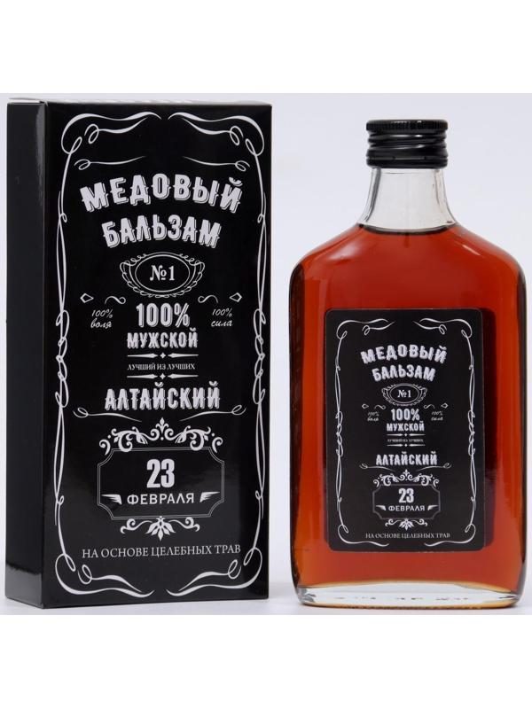 Медовый бальзам алтайский Мужской «23 февраля», 250 мл