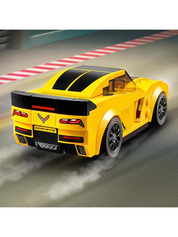Конструктор JiSi Bricks «Chevrolet Corvette Z06» 78111 (Speed Champions 75870) / 181 деталь