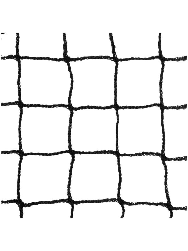 Сетка большой теннис Д=2,0 мм яч. 40*40 мм черный. Размер 1,07*12,8 м окантовка верх лента 2,5 см 94